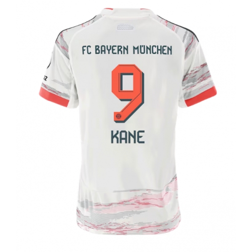 Billige Fotballdrakt Bayern Munich Harry Kane #9 Replika Bortedrakt Dame 2025-26 Kortermet Billige Fotballdrakt Bayern Munich Harry Kane #9 Replika Bortedrakt Dame 2025-26 Kortermet